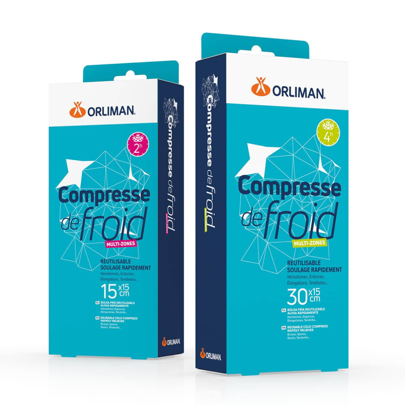 COMPRESSE FROID 15 X 15