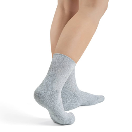 CHAUSSETT DIAB FEETPAD GRIS T4